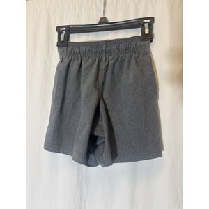 Old Navy Shorts Youth XS 6/7 Dri Fit Flat‎ Front Athletic Gray HH25